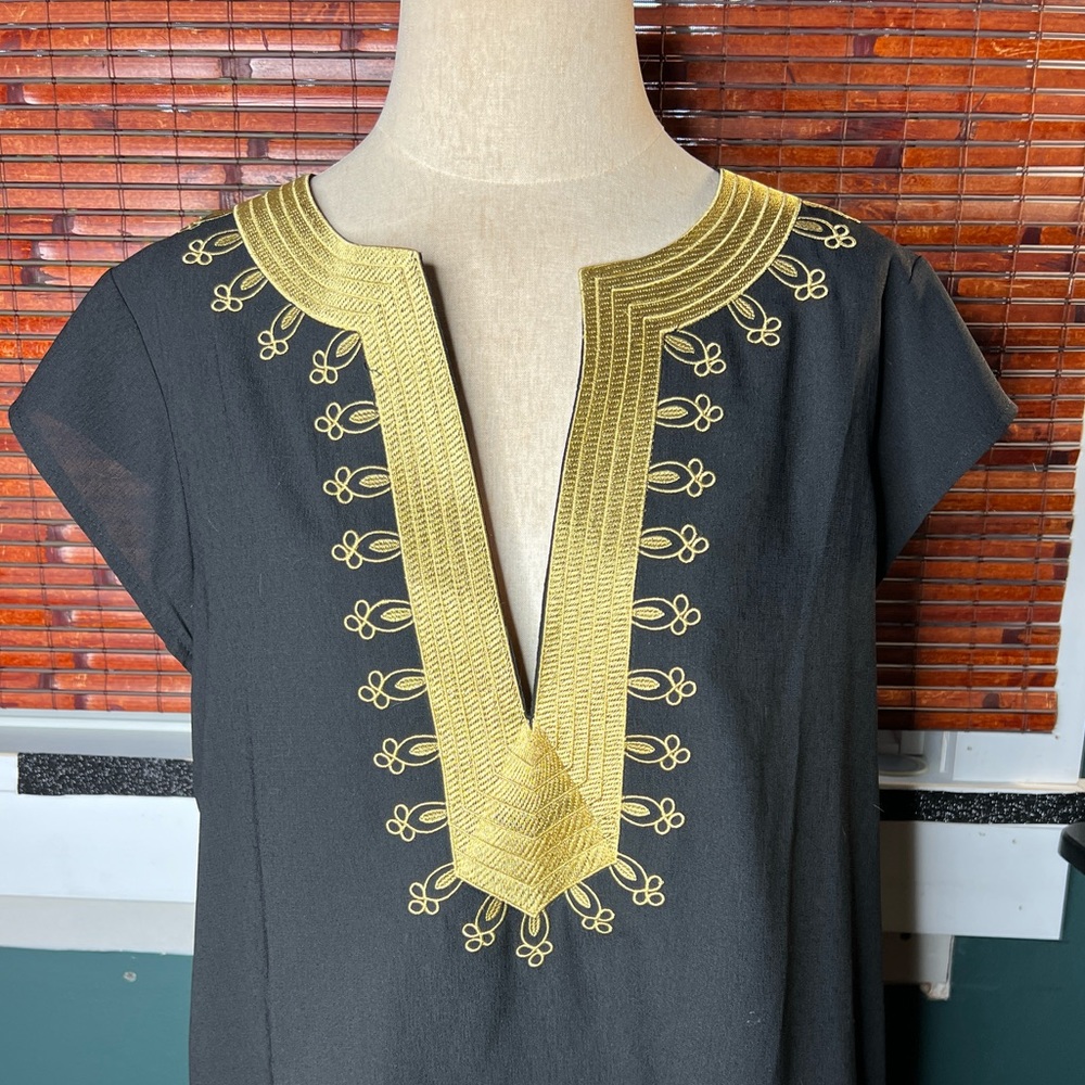 black & gold